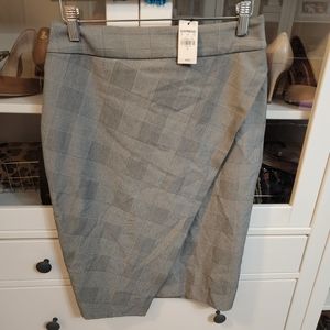 NWT! Express High Waisted faux wrap skirt